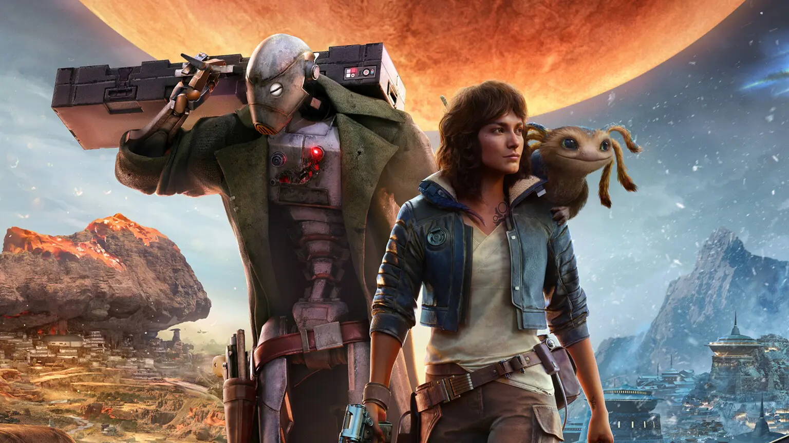 Star Wars Outlaws promete muitas aventuras para os fãs da saga (Foto: Divulgação Ubisoft)