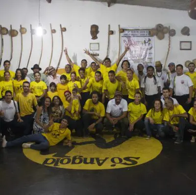 Grupo Só Angola traz Capoeira Angola e Samba Chula de forma gratuita para Goiânia (Foto: Só Angola/Divulgação)