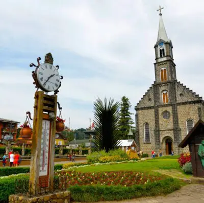 Gramado é um dos destinos sugestivos para fugir do calor no Brasil, mesmo no verão (Foto: MTur)