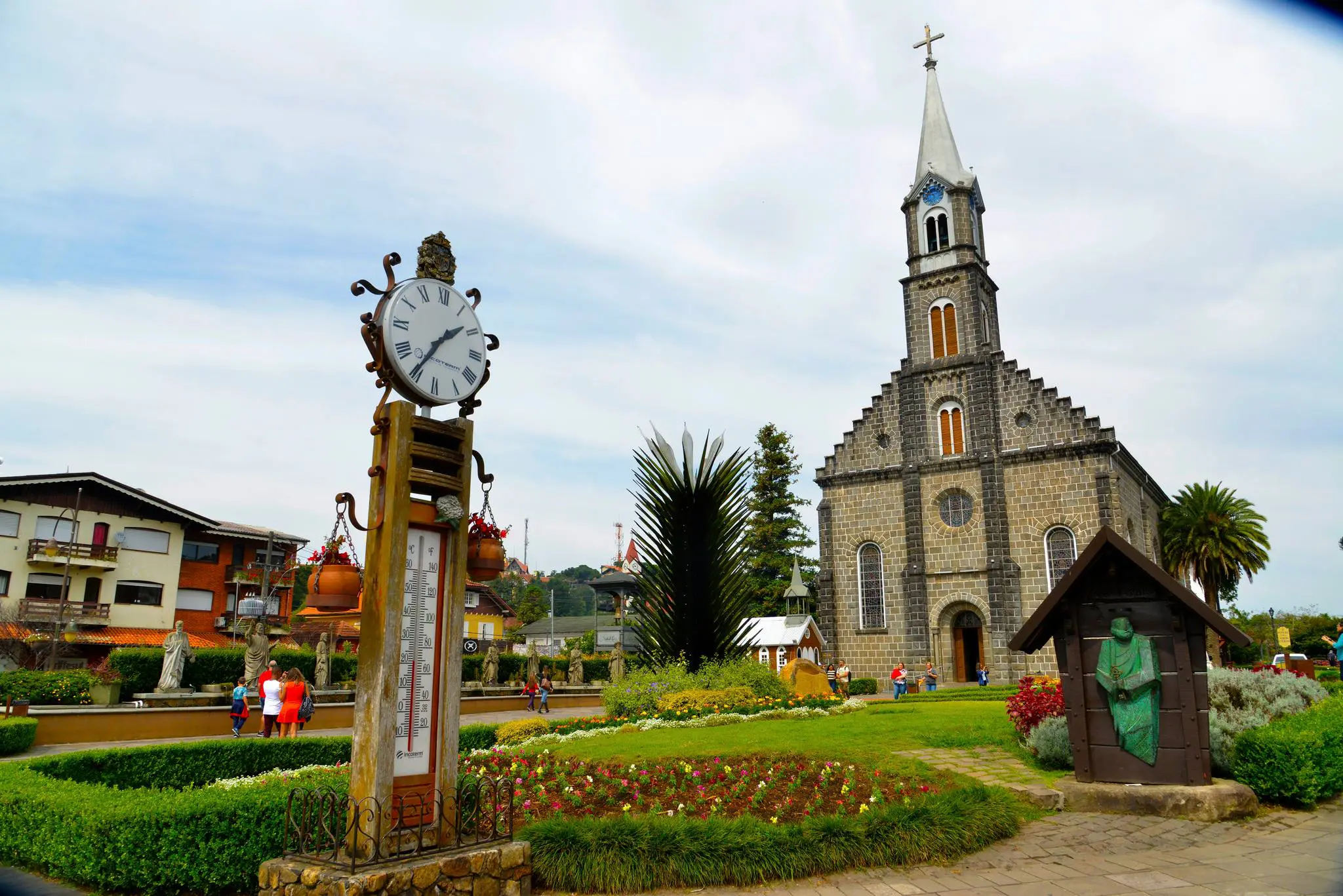 Gramado é um dos destinos sugestivos para fugir do calor no Brasil, mesmo no verão (Foto: MTur)