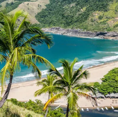 Praia do Bonete, em Ilhabela, está entre as melhores de São Paulo (Foto: Hurb)