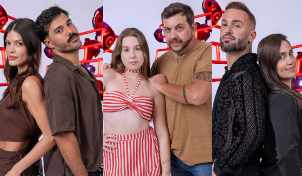 Três duplas formam o segundo paredão do BBB25 (Foto: Globo