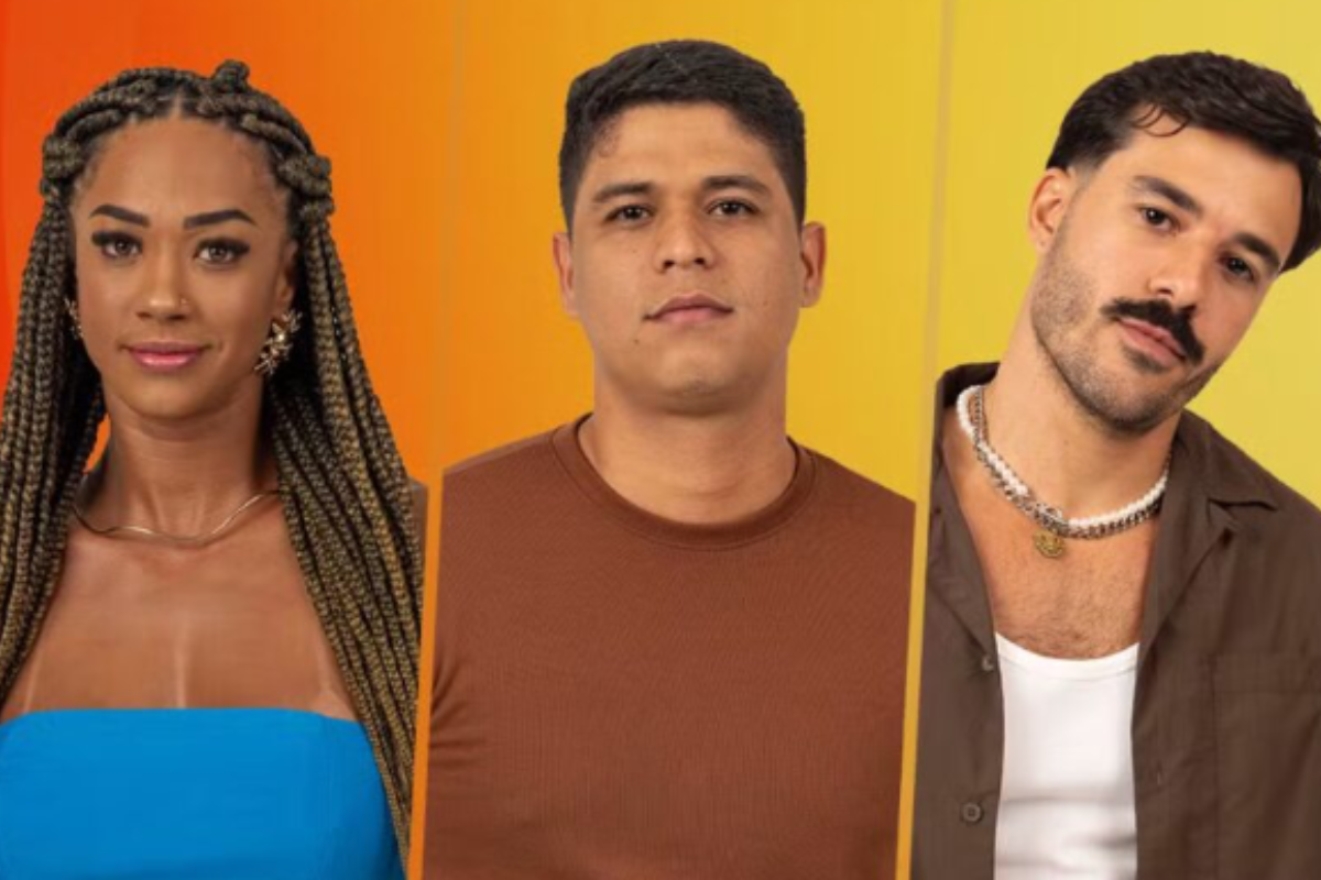 Apenas um deles garantirá mais uma semana no reality e na disputa de milhões do BBB 25 (Foto: Divulgação)