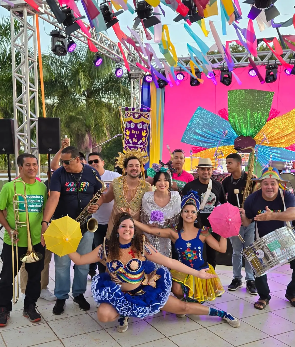 Bloco Maracatu do Cerrado (Foto: divulgação)