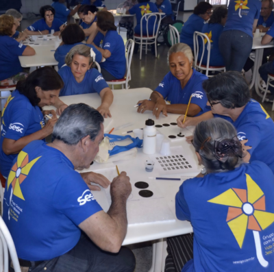 Grupo Vida Plena, no Sesc Faiçalville, em Goiânia (Foto: divulgação)