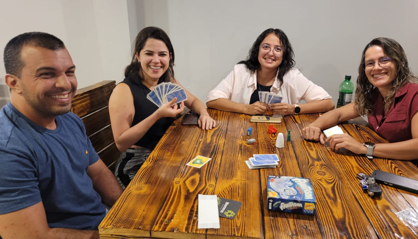 O cardápio do bar também faz referência ao universo dos jogos de tabuleiro (Foto: Taverna com Dado)