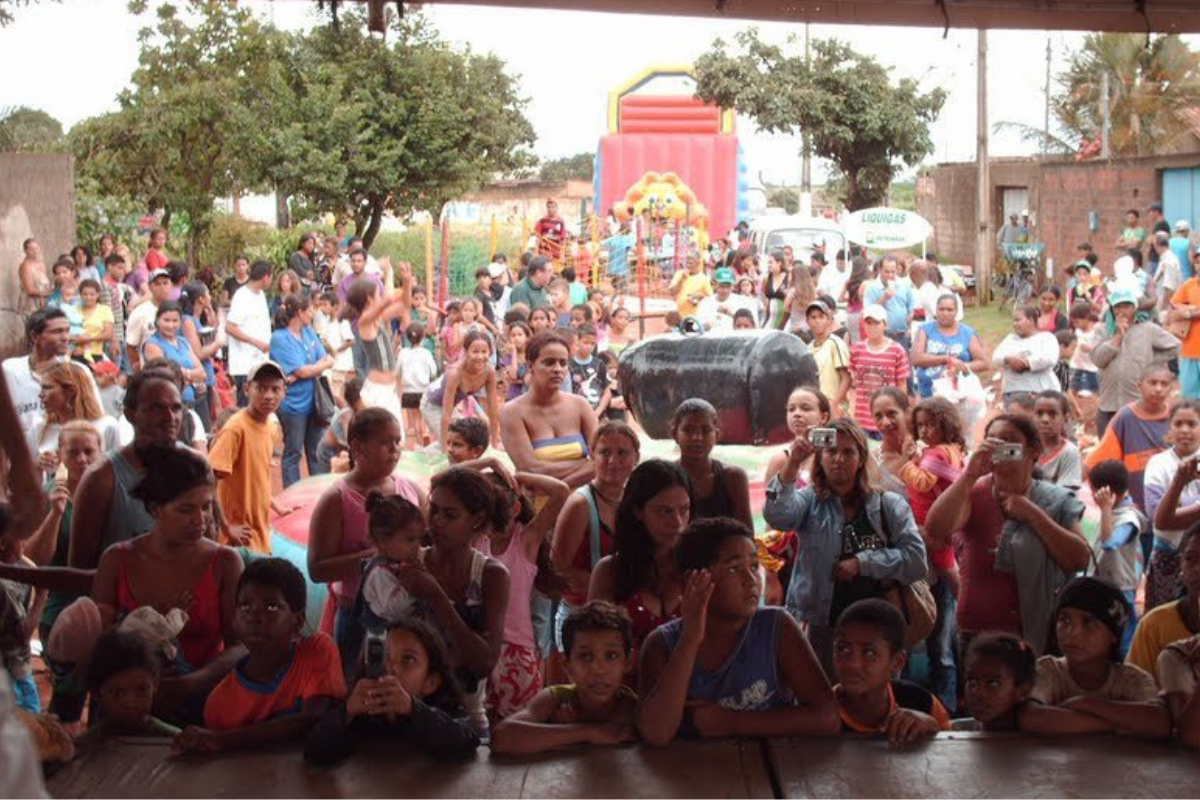 Ponto de Cultura na Vila Alzira, em Aparecida de Goiânia (Foto: divulgação)