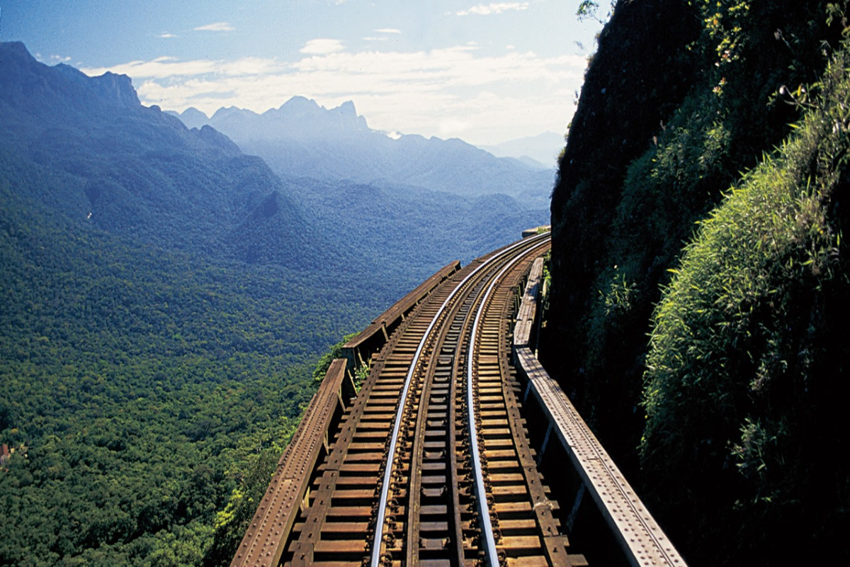 Rota Serra do Mar é um dos passeios de trem mais belos do mundo (Foto: Serra Verde Express)