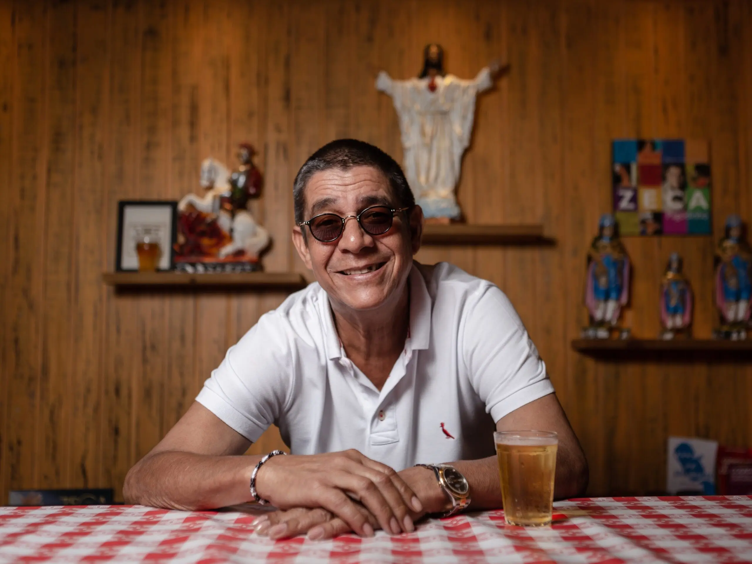 Zeca Pagodinho promete levar ao palco toda a autenticidade e alegria (Foto: Zô Guimarães)