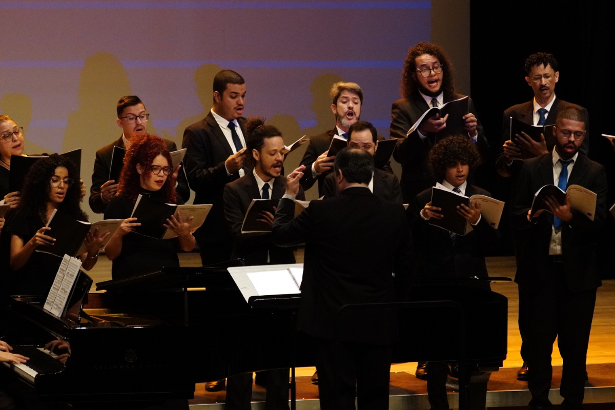 Ópera 'Cavalleria Rusticana', de Pietro Mascagni em Goiânia (Foto: Secti Go)