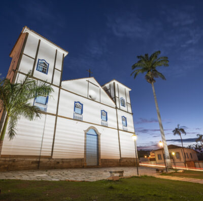 Igreja Matriz é ponto um ótimo destino para quem procura onde ir em Pirenópolis (Foto Goiás Turismo)