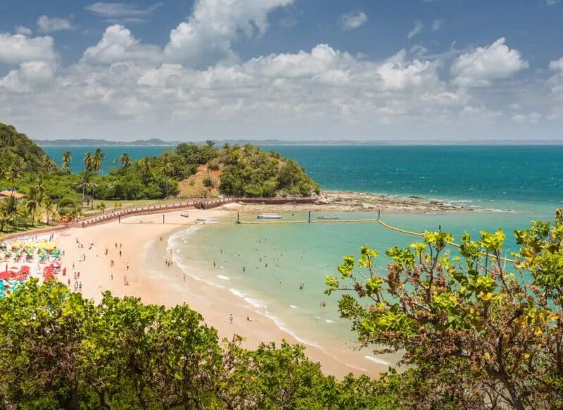 Praia de Ponta de Nossa Senhora de Guardalupe está entre as melhores do mundo (Foto: Fábio Marconi)