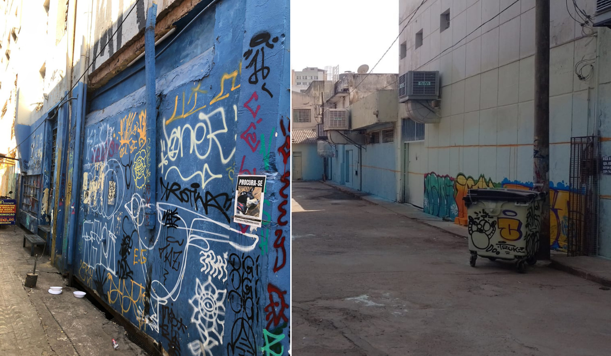 Beco da Rua 8 ganha revitalização e evento (Foto: divulgação)