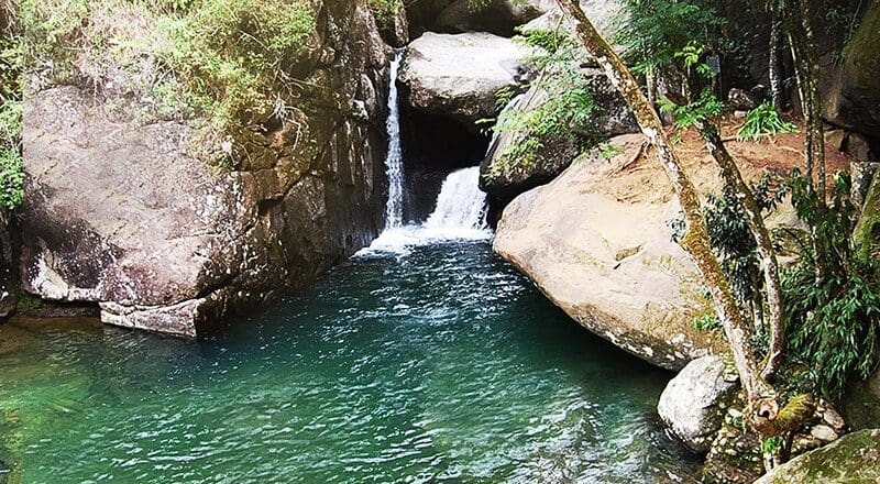 Cachoeira das Andorinhas, localizada na cidade de Goiás (Foto divulgação)