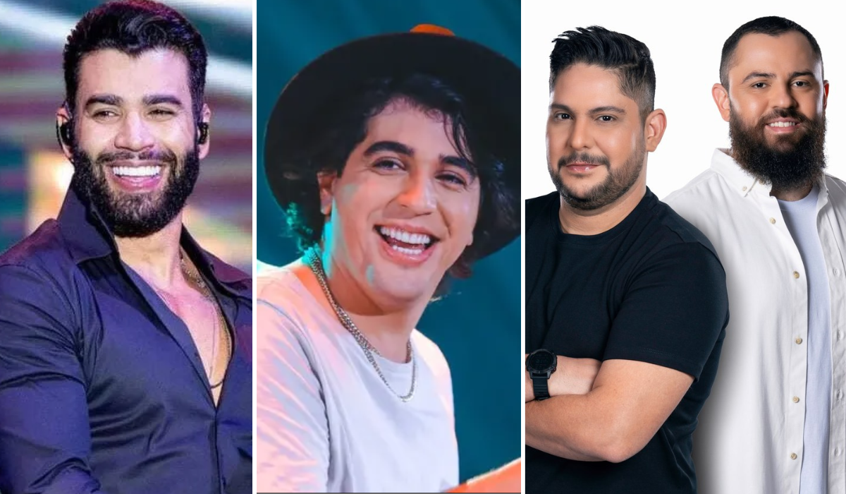 Gusttavo Lima, Nattan e Jorge & Mateus farão show no Caldas Country 2024 (Foto: reprodução)