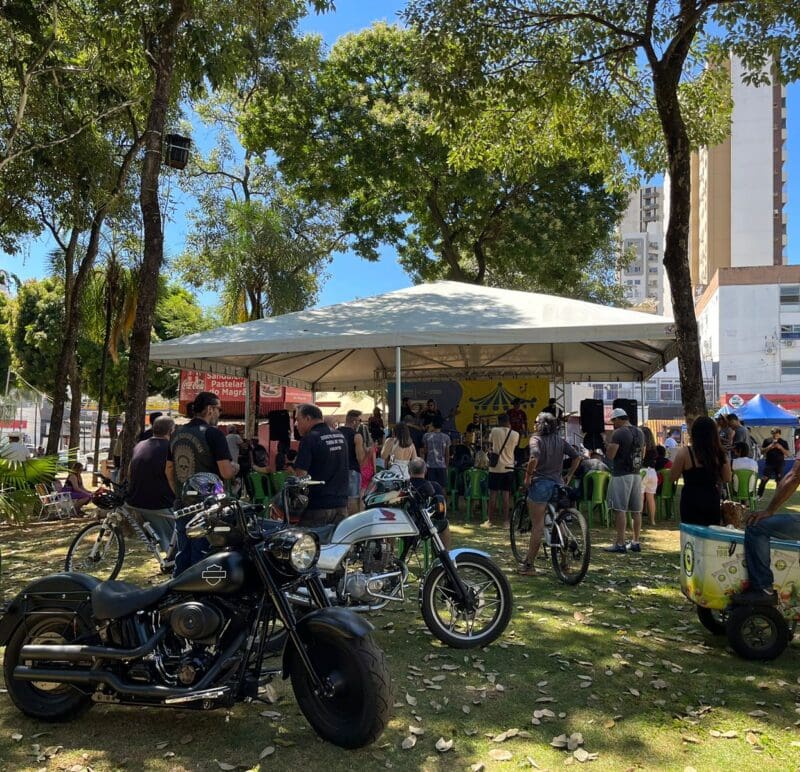 Encontro de motociclistas contará com show e muita interação (Foto: Secult Goiânia)