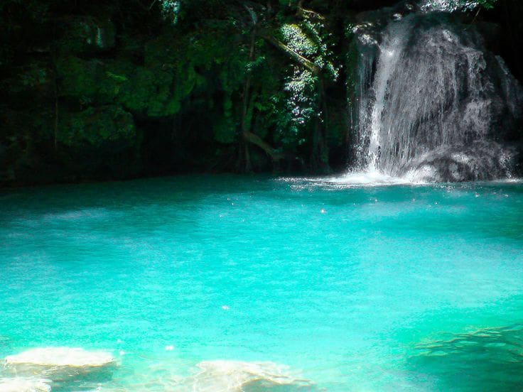 Poço Azul, em Mambaí, Goiás (Foto: Danusa Hansmann)