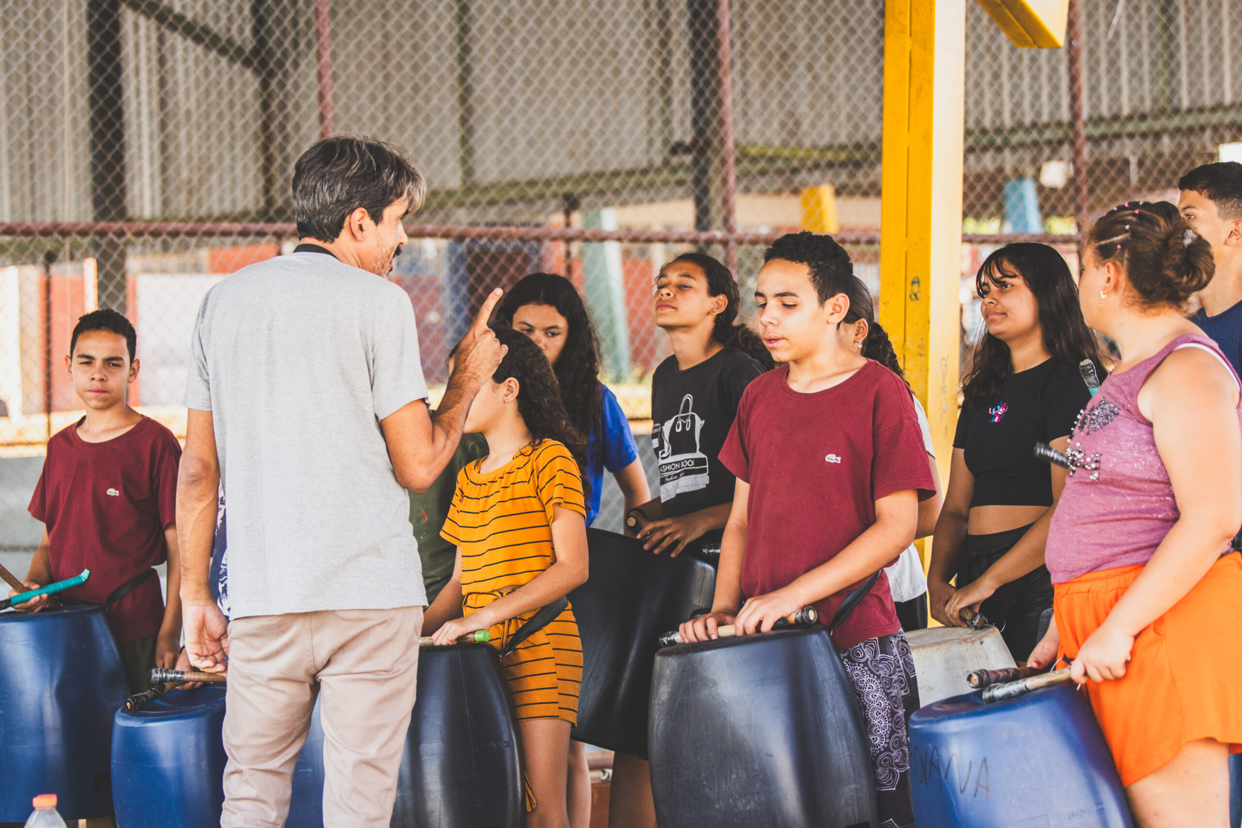 Projeto "Coletivo Asas" leva música para terminais de Goiânia (Foto: Divulgação)