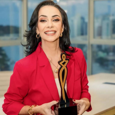 Aline Salvatto, organizadora do 'Prêmio Mulheres de Valor Brasil' (Foto: divulgação)