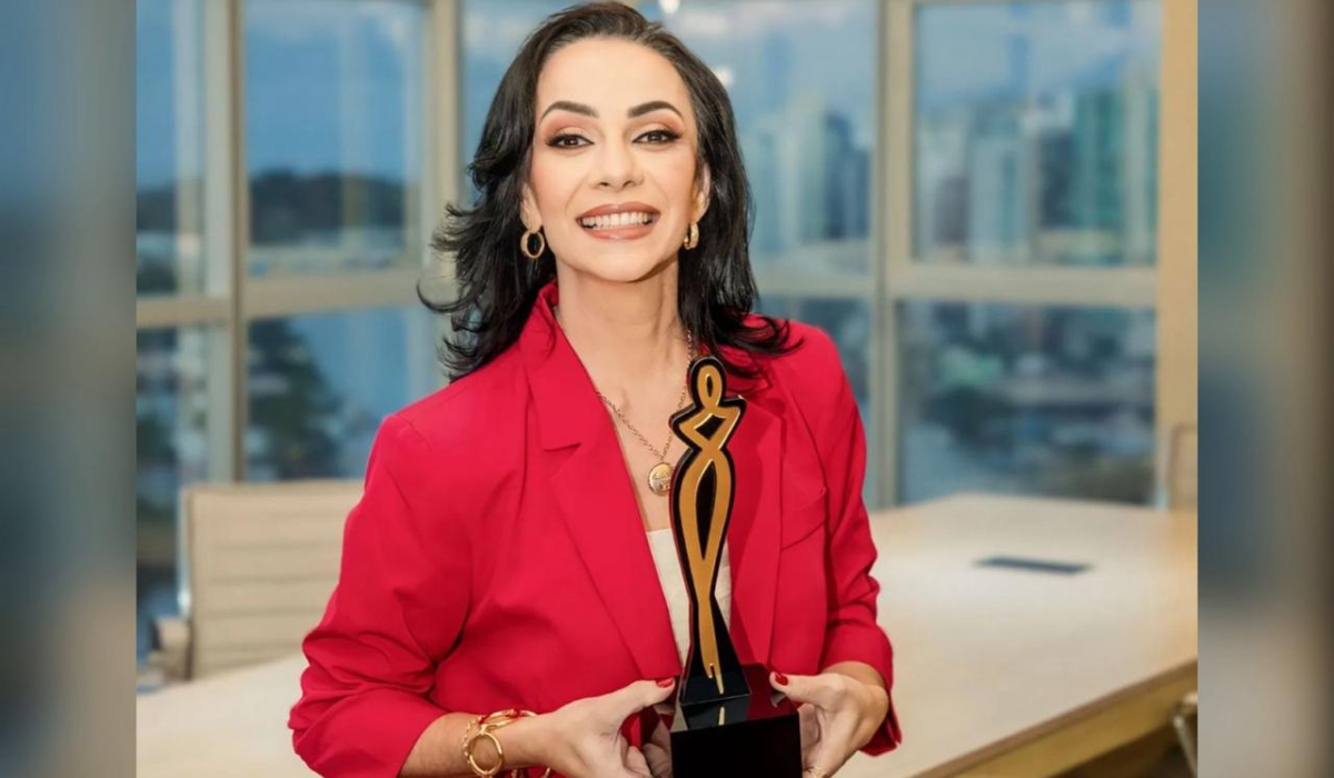 Aline Salvatto, organizadora do 'Prêmio Mulheres de Valor Brasil' (Foto: divulgação)