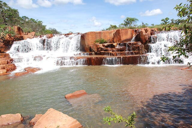 Balneário das Lajes (Foto: Goiás Turismo)