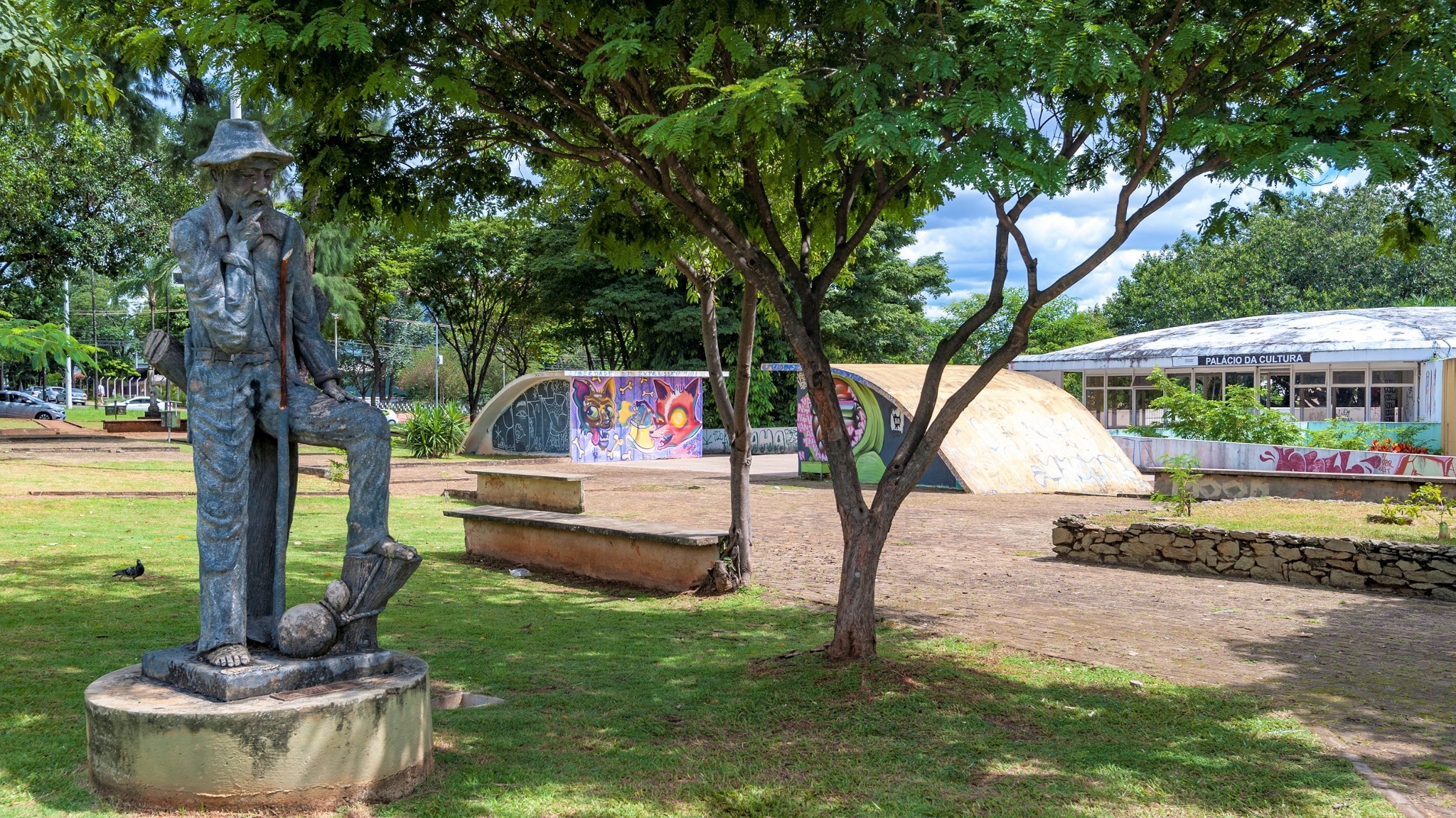 Detardinha acontece na Praça Universitária, em Goiânia (Foto: Leandro Moura)