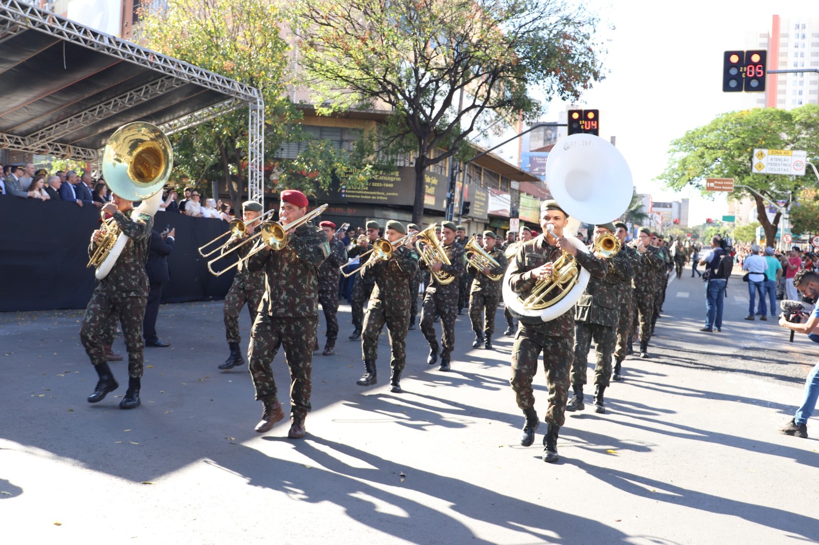 Desfile Cívico Militar já é tradição em Goiânia (Foto: Prefeitura de Goiânia)