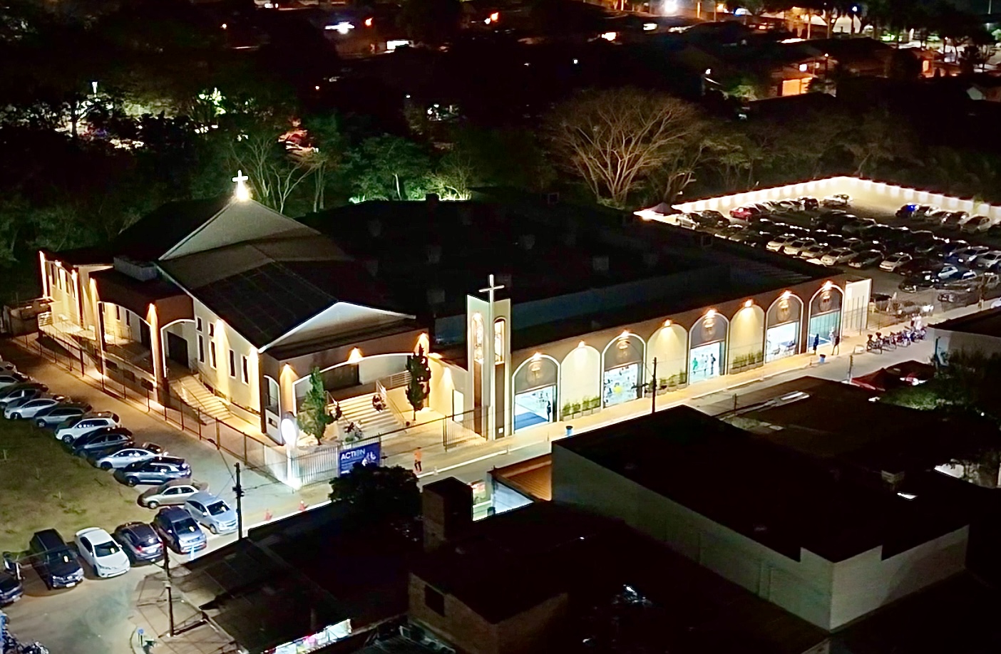 Paróquia Nossa Senhora da Assunção, em Goiânia (Foto: divulgação)