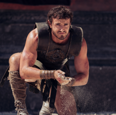 Paul Mescal dá vida ao personagem Lucius em 'Gladiador II' (Foto: Paramount)