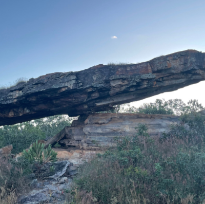 Pedra do Chapéu do Sol, em Cristalina - Goiás (Foto: reprodução / Sebrae)