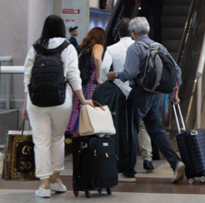 Segundo IBGE, viagens aumentaram no Brasil após fim da pandemia (Foto Márcio Costa)