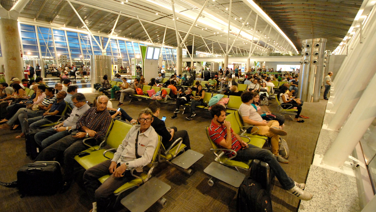 Aeroportos brasileiros registraram recorde em setembro (Foto: MTur)