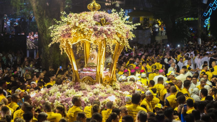 Círio de Nazaré, em Belém, no Pará (Foto: reprodução)