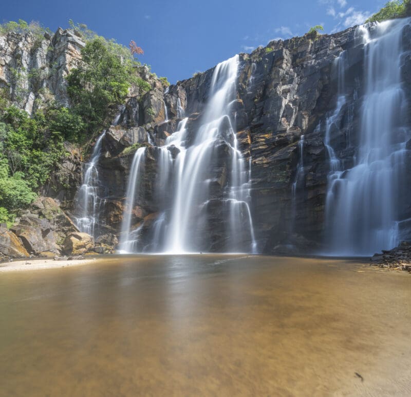 Corumbá de Goiás é famosa por suas cachoeiras (Foto: Goiás Turismo)