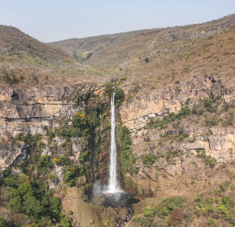 Salto do Itiquira, em Formosa (Foto: Goiás Turismo)