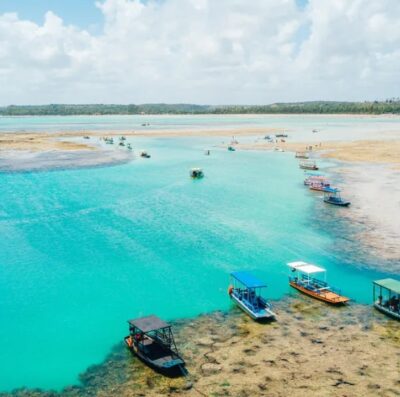 Praia do Patacho (AL), ganha novamente Bandeira Azul - Brasil (Foto: Lucas Meneses / Sedetur)