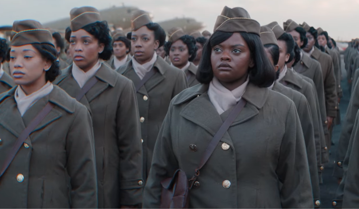 "Batalhão 6888" narra a história real das mulheres negras durante guerra (Foto: Netflix)