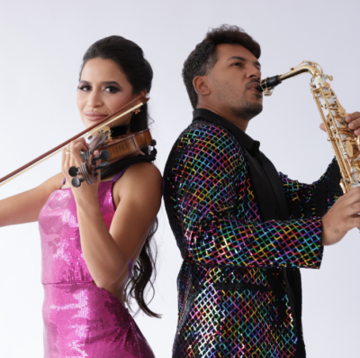 Dueto Sax e Violino está na programação do Sesc Anápolis (Foto: divulgação)