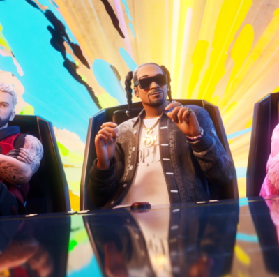 Eminem, Snopp Dogg e Ice Spice na nova temporada de "Fortnite" (Foto: Epic Games)