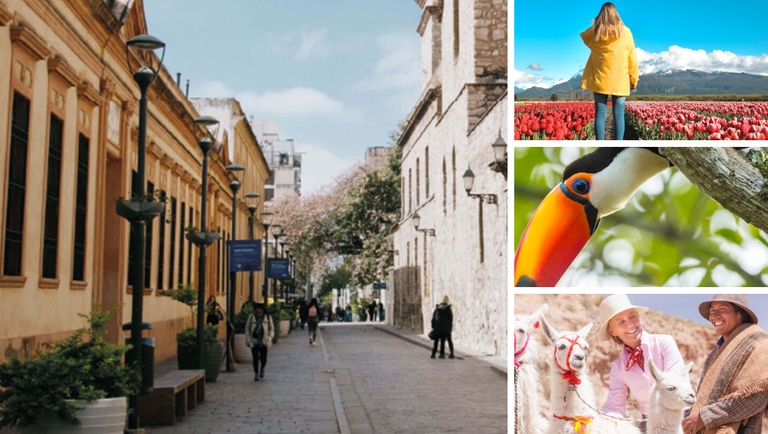 Veja rota para viagem nos países da América do Sul (Foto: divulgação)