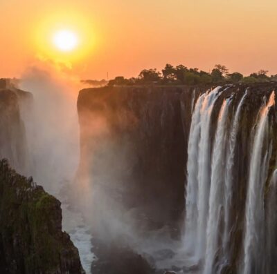 Zimbábue - Cataratas Vitória deslumbram com sua beleza (Foto: Excursy)