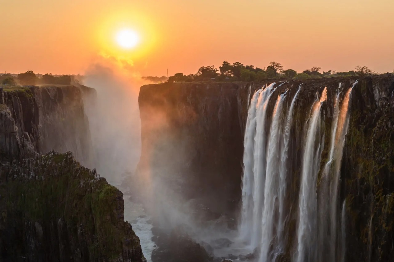 Zimbábue - Cataratas Vitória deslumbram com sua beleza (Foto: Excursy)