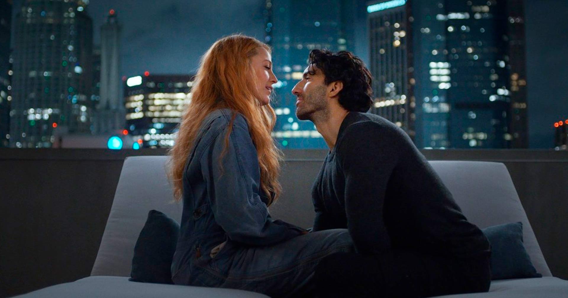 Blake Lively e Justin Baldoni no filme 'É Assim Que Acaba' (Foto: Sony Pictures)