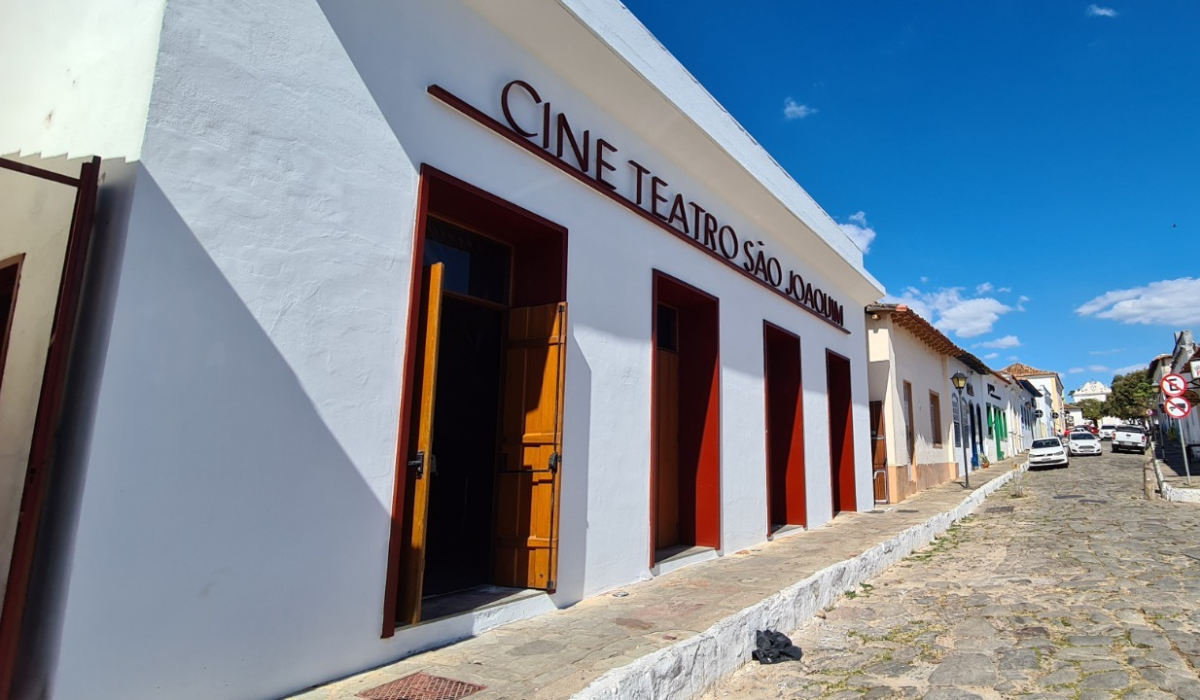 Cine Teatro São Joaquim, na cidade de Goiás (Foto: Secult Goiás)