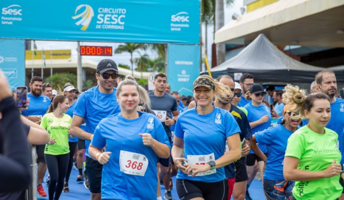 Circuito Sesc de Corrida de Rua e Caminhada em Goiânia (Foto: divulgação)