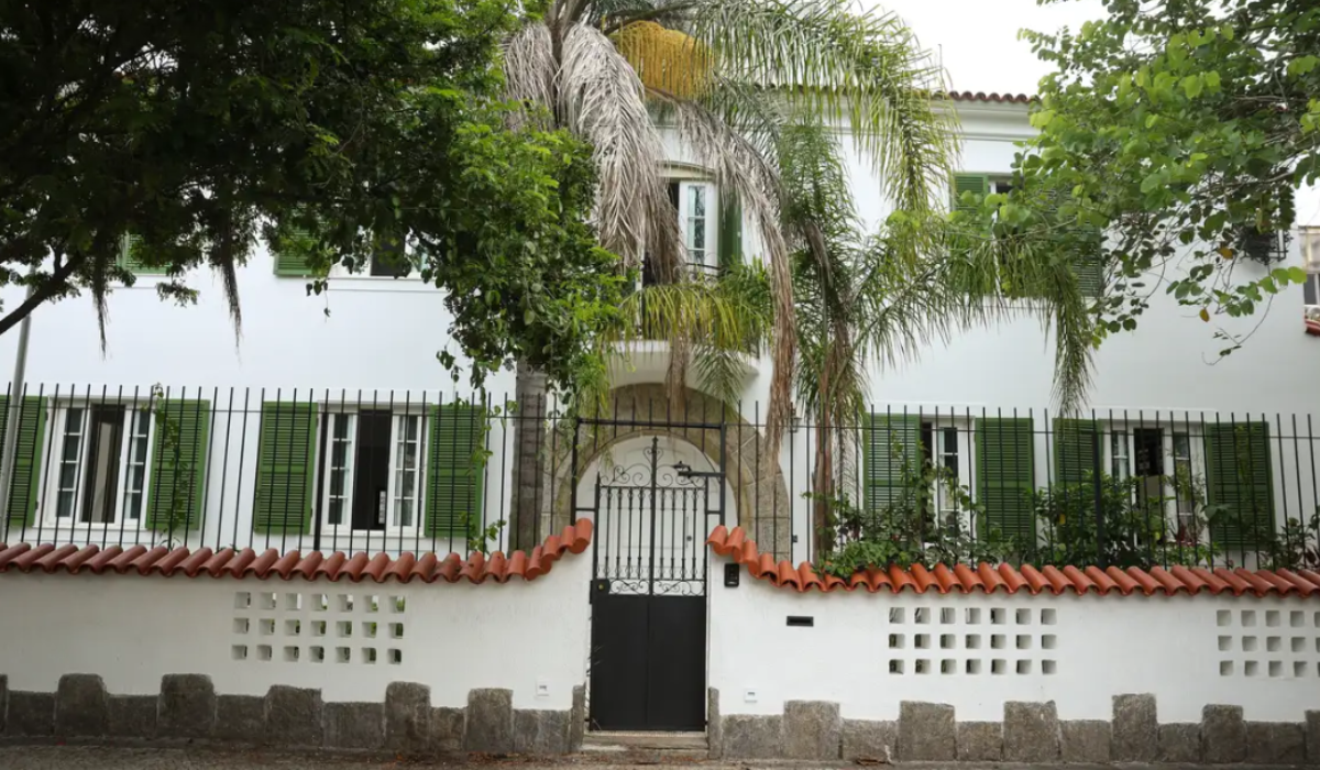 Casa do filme 'Ainda Estou Aqui' (Foto: Tomaz Silva / Agência Brasil)