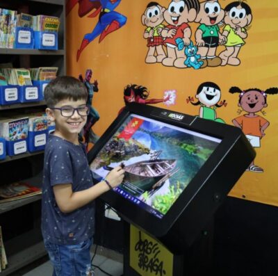 Gibiteca Jorge Braga, recebe 'Férias Literárias' em Goiânia (Foto: Secult Goiás)