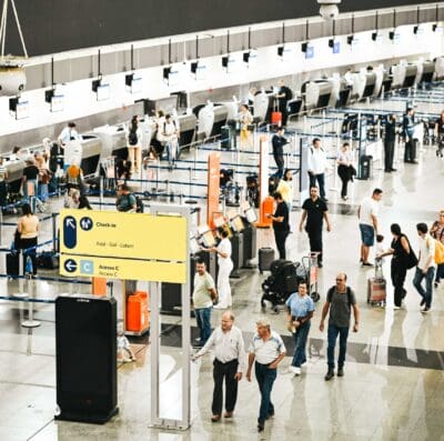45 mil passageiros devem desembarcar entre 28 de fevereiro e 5 de março (Foto: CCR Aeroportos)