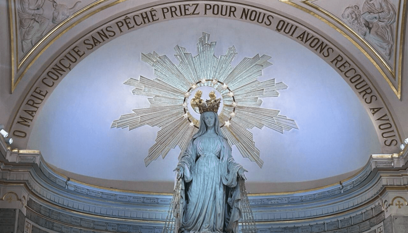 Nossa Senhora das Graças, que tem uma forte conexão com a Medalha Milagrosa, será trazida da França (Foto: Divulgação)