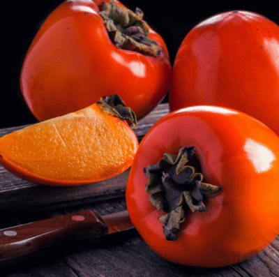 Caqui contribui para saúde cardiovascular (Foto Canva)